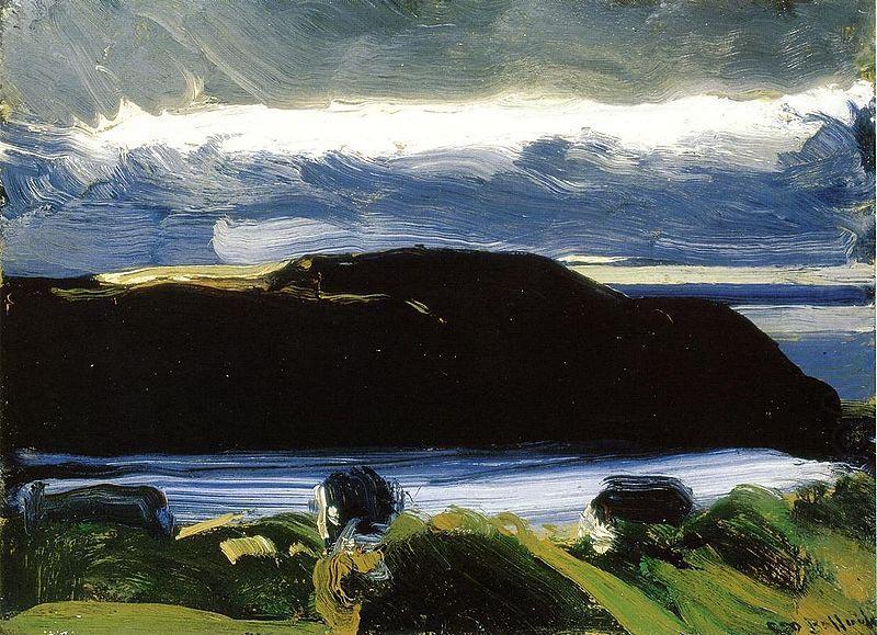 George Wesley Bellows Breaking Sky, Monhegan china oil painting image